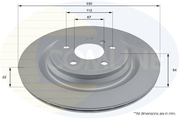 Brake Disc (ADC2886V)