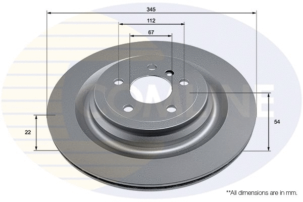Brake Disc (ADC4082V)