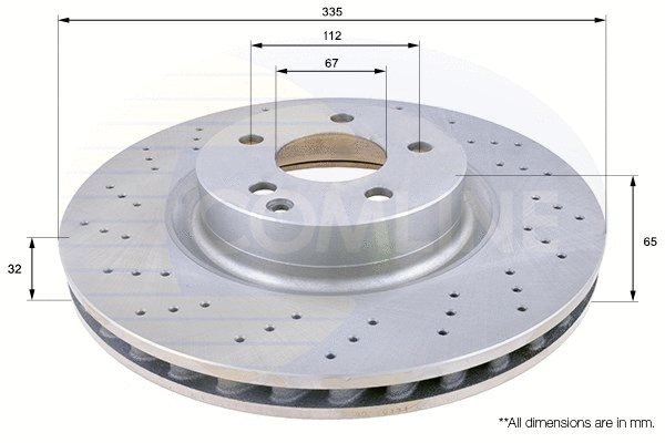 Brake Disc (ADC1659V)