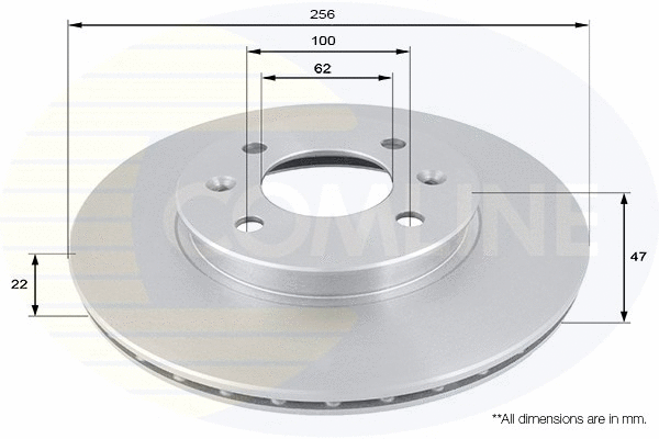 Brake Disc (ADC1077V)
