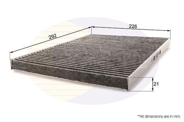 Filter, cabin air (EKF238A)