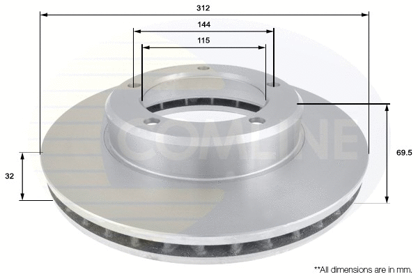 Brake Disc (ADC0182V)