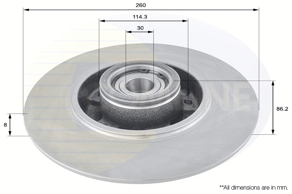 Brake Disc (ADC3012)