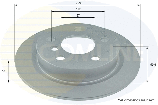 Brake Disc (ADC1789)