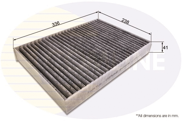 Filter, cabin air (EKF419A)