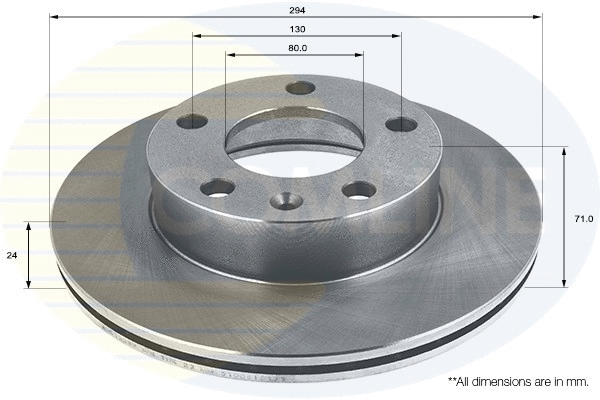 Brake Disc (ADC1330V)