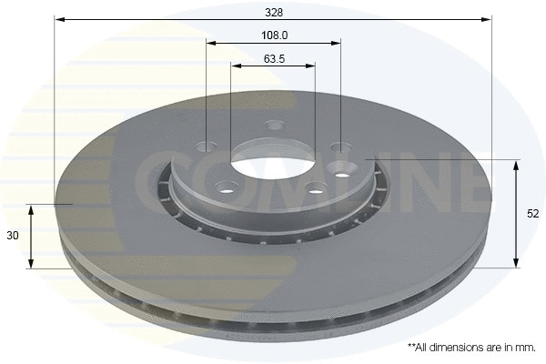 Brake Disc (ADC1916V)