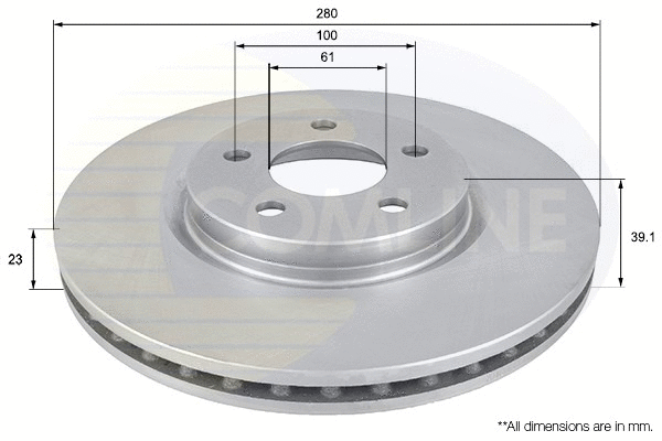 Brake Disc (ADC2311V)