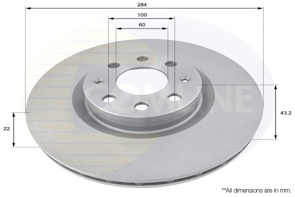 Brake Disc (ADC1819V)