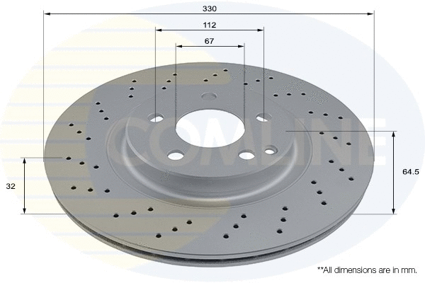 Brake Disc (ADC4051V)