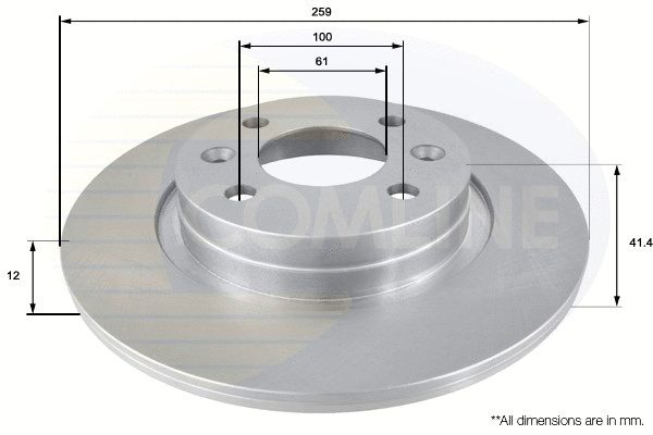 Brake Disc (ADC2709)