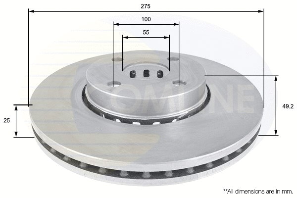 Brake Disc (ADC01118V)