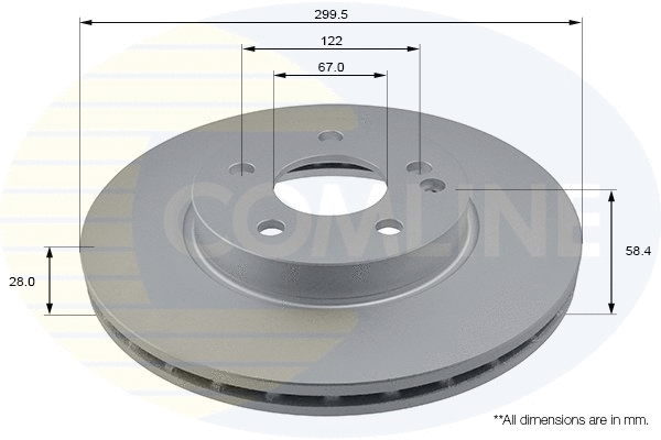 Brake Disc (ADC1627V)