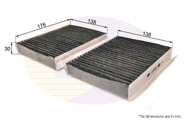 Filter, cabin air (EKF177A)