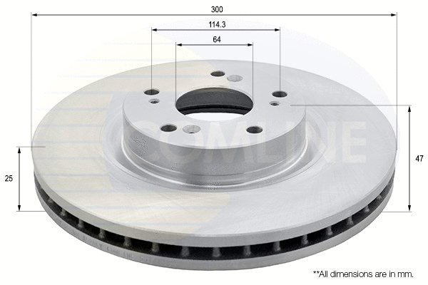Brake Disc (ADC0575V)