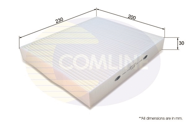 Filter, cabin air (EKF333)