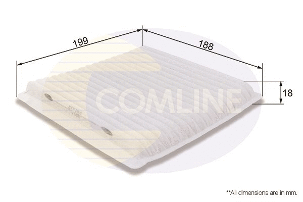 Filter, cabin air (EKF266)
