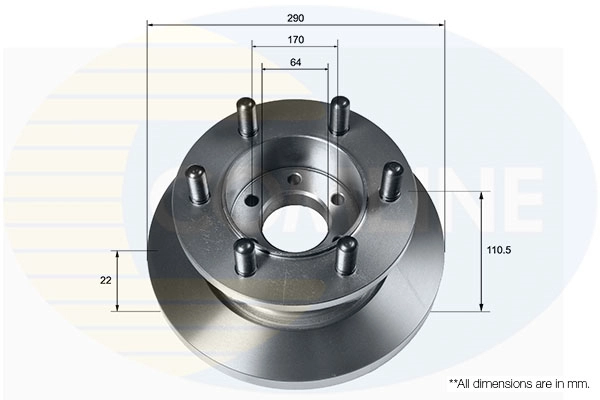 Brake Disc (ADC9128)