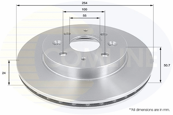 Brake Disc (ADC1058V)
