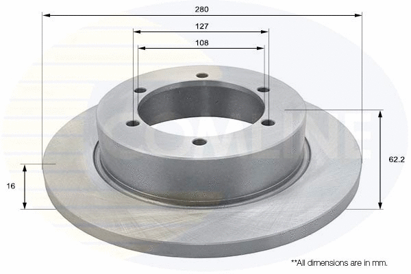 Brake Disc (ADC0288)