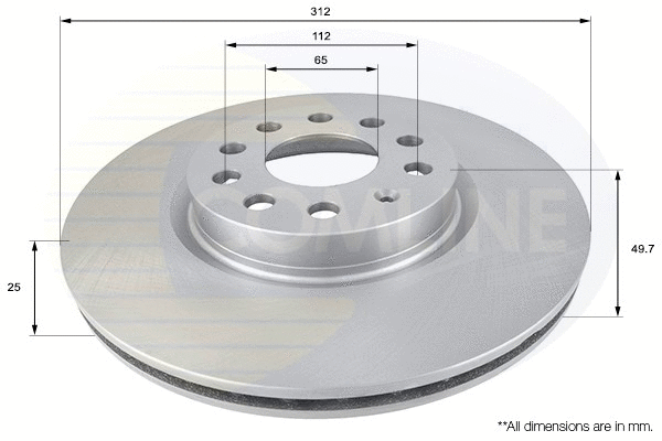 Brake Disc (ADC1449V)