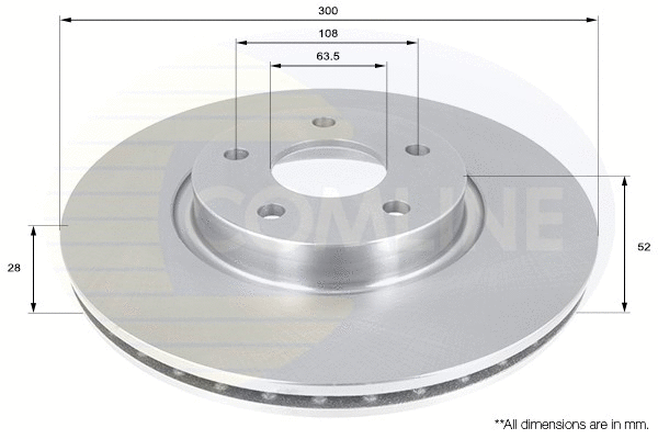 Brake Disc (ADC1249V)