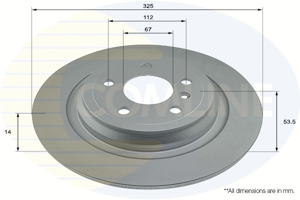 Brake Disc (ADC2892)