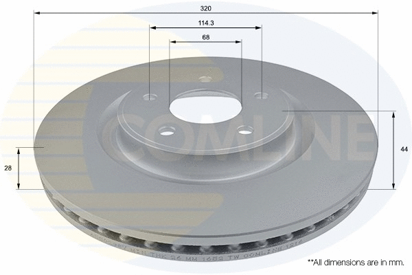 Brake Disc (ADC0298V)