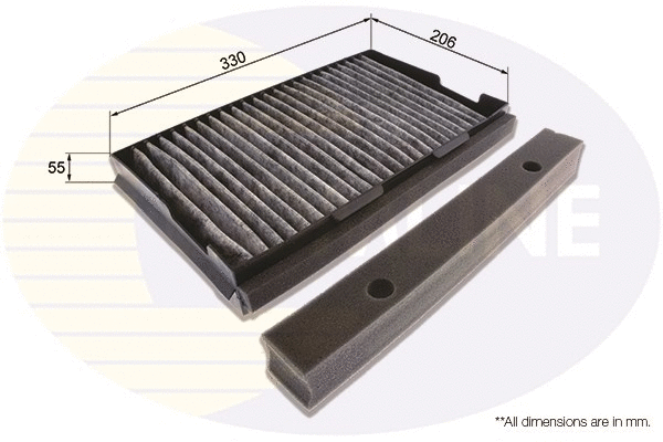 Filter, cabin air (EKF322A)