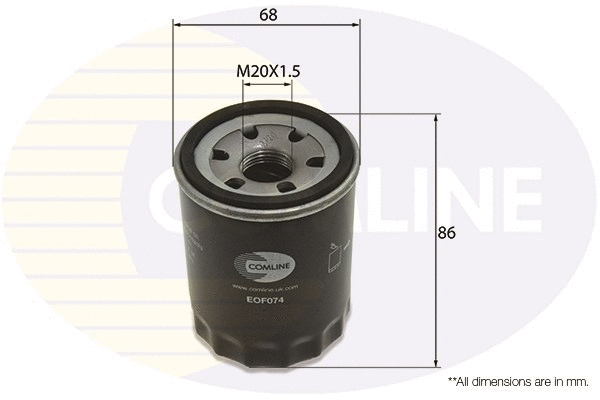 Oil Filter (EOF074)