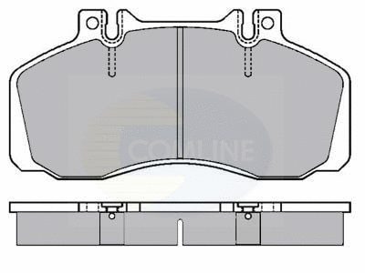 Brake Pad Set, disc brake (CBP9002)