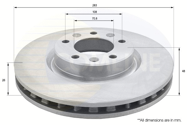 Brake Disc (ADC2725V)