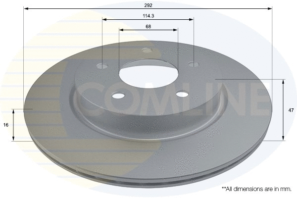 Brake Disc (ADC0297V)