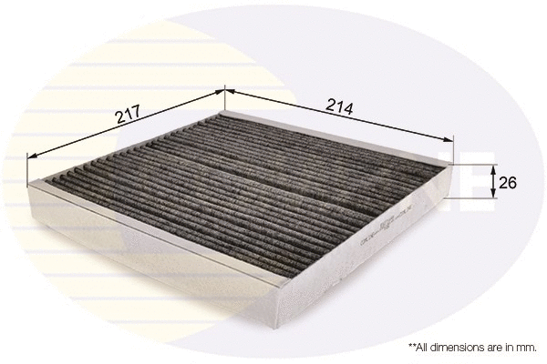 Filter, cabin air (EKF169A)