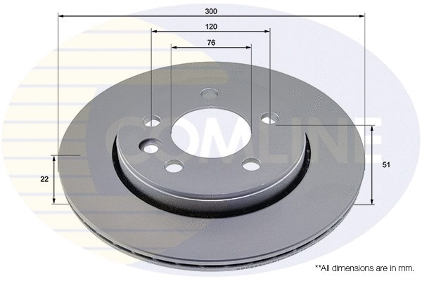 Brake Disc (ADC2921V)
