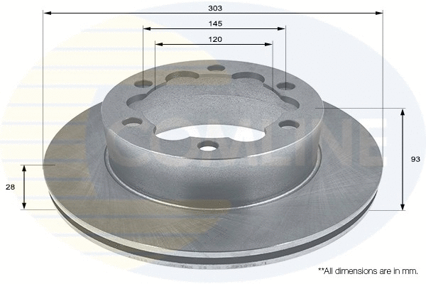 Brake Disc (ADC1645V)