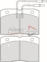 Brake Pad Set, disc brake (ADB11047)