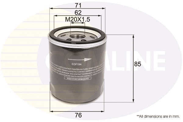 Oil Filter (EOF194)