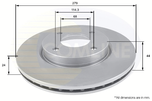 Brake Disc (ADC0284V)