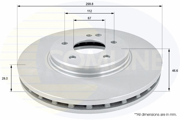 Brake Disc (ADC1617V)