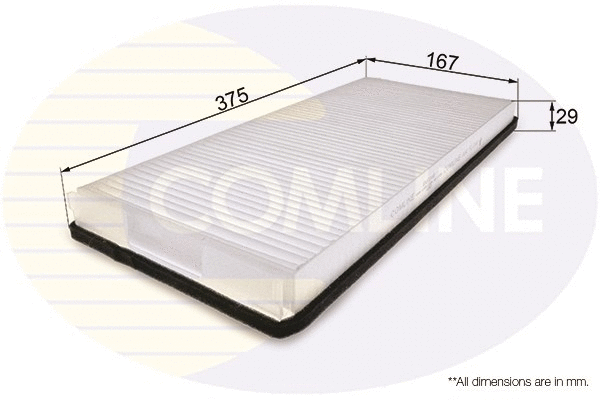 Filter, cabin air (EKF248)