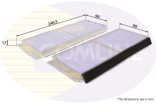 Filter, cabin air (EKF269)