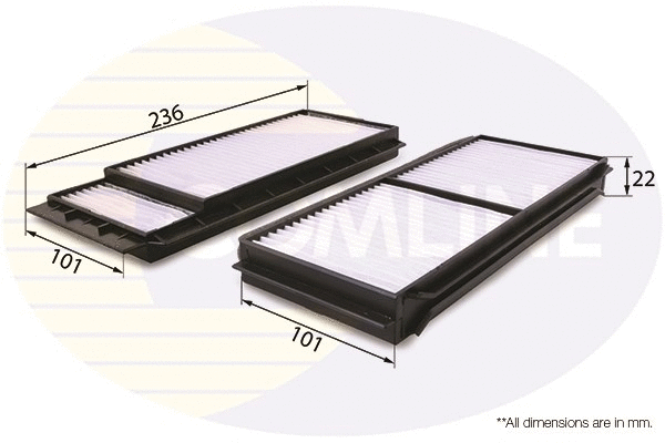 Filter, cabin air (EKF267)