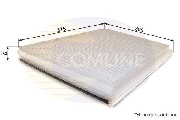 Filter, cabin air (EKF139)