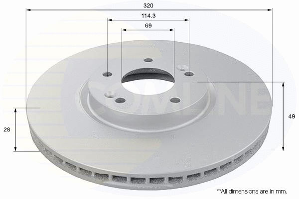 Brake Disc (ADC1096V)
