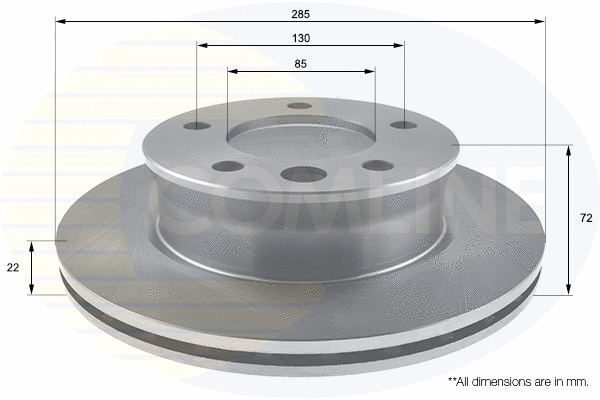 Brake Disc (ADC1664V)
