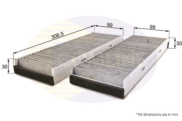 Filter, cabin air (EKF164A)