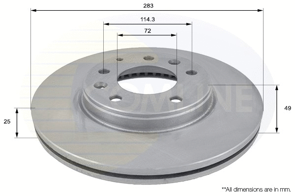 Brake Disc (ADC0445V)