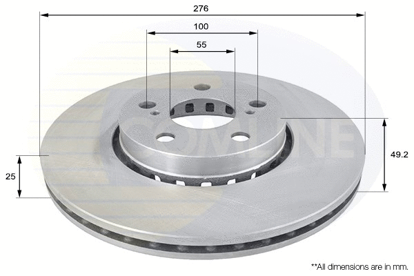 Brake Disc (ADC0199V)