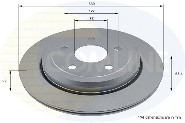 Brake Disc (ADC2889V)